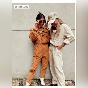 12th Tribe ivory jumpsuit